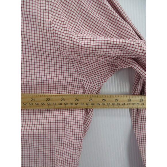 Brooks Brothers Shirt 17 Oxford Cloth OCBD Button Down Check Pocket * - Picture 5 of 10